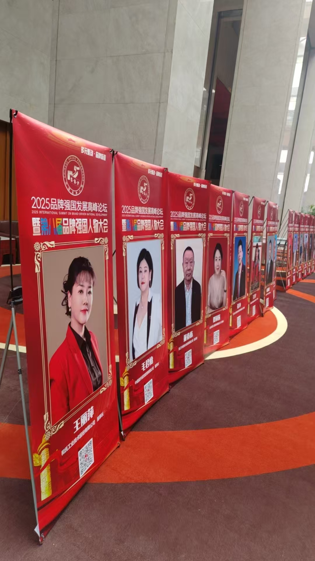 和氏董事长王丽萍受邀出席2025品牌强国发展高峰论坛暨第八届品牌强国人物大会